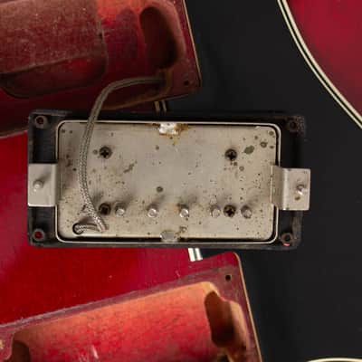 Gibson ES-335TDC Semi-Hollow Body Electric Guitar (1964), ser. #70716, original black hard shell case. image 14
