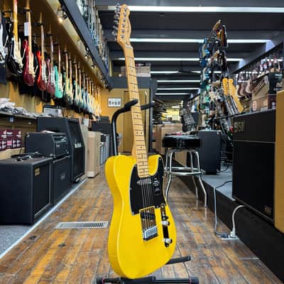 Fender Player II Modified Telecaster Electric Guitar Sunshine Yellow w/Padded Gig Bag image 5