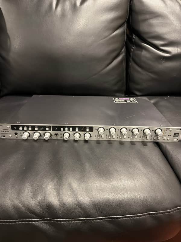 Audient ASP800 8-Channel Microphone Preamp/ADC 2010s - Silver image 1