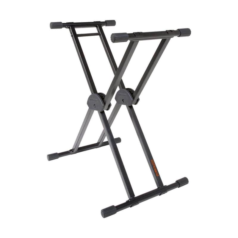 Roland KS-20X Spring Loaded Electronic Keyboard Stand, Double Brace , Black imagen 1