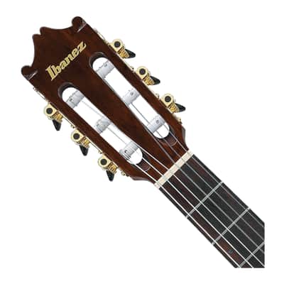 Used Ibanez GA35TCE A/E Nylon String Guitar - Violin Sunburst High Gloss image 4