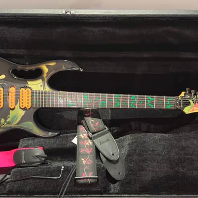 Ibanez JEM77-FP Steve Vai Signature - Black Floral Pattern image 21