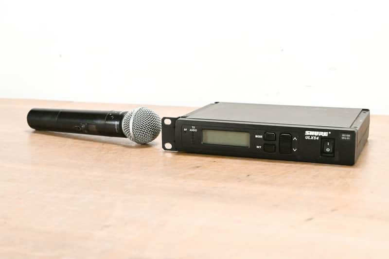 Shure ULXS24/58 Handheld Wireless System - 662-698 MHz (NO POWER SUPPLY) CG0128F image 1