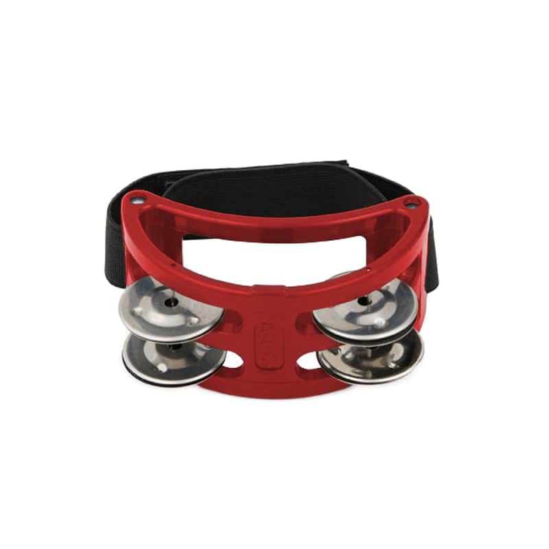 Natal Foot Tambourine in Red (New) image 1