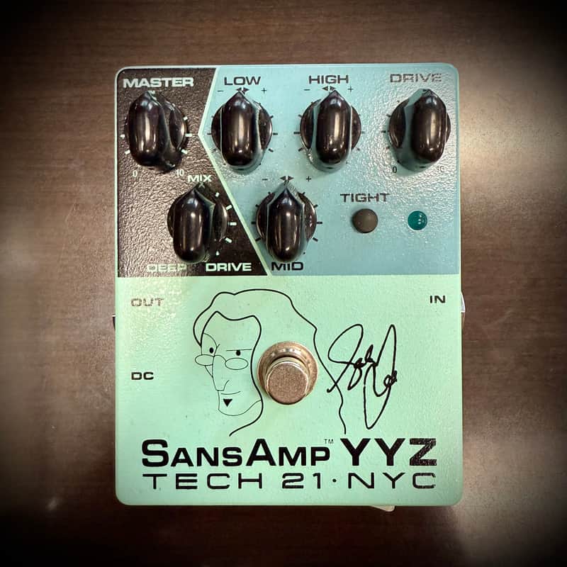 Tech 21 Geddy Lee YYZ Signature SansAmp Bass Drive | Reverb Canada