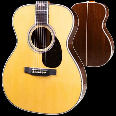 Martin OM-45 Acoustic Guitar with Hardshell Case image 3