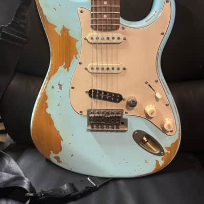 Partscaster Strat style - Relic image 5