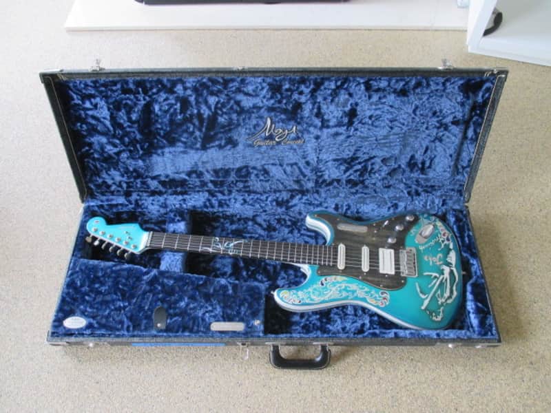 Fender Stratocaster American Standard  1997 - Soft Turquoise John Frusciante image 1