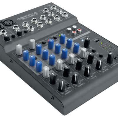 Rockville RPG102K 10" Speakers DJ PA System w/Bluetooth+Mic+Stands+8-Ch. Mixer image 6