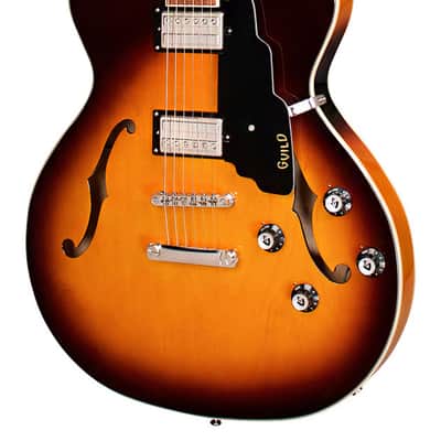 Guild Starfire I SC Semi-Hollow (Antique Burst) - No Case image 4
