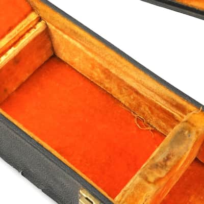 Gibson J200 Case Black with Yellow Lining 1960s image 3