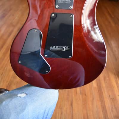 PRS CE-24, 2022, Active high output electronics, Fire red, Nice! image 5