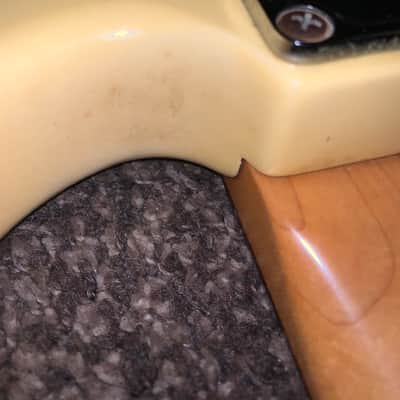 1987 Charvel Model 4 HSS with Rosewood  Fretboard  Pearl White electric guitar made in japan kahler tremolo image 8