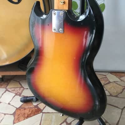 Rom Vintage Made in Italy sg bass sunburst image 15