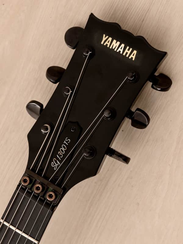 1984 Yamaha SG1300TS Vintage Electric Guitar Black w/ Tremolo