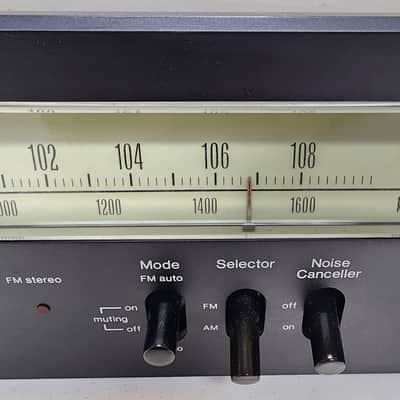 Sansui TU-317 Radio AM/FM Stereo Tuner 1978-1980 - Black image 3