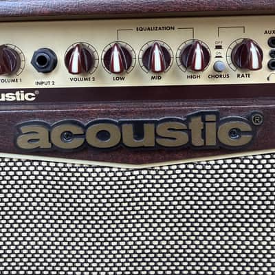 Acoustic A15V 15-Watt Acoustic Instrument/Vocal Combo Amp w/ Chorus – Used image 3