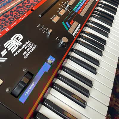 Roland JX-3P 61-Key Programmable Preset Polyphonic Synthesizer 1983 - 1985 - Black