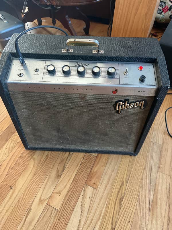 Gibson Falcon GA 19 RVT 1960s black image 1