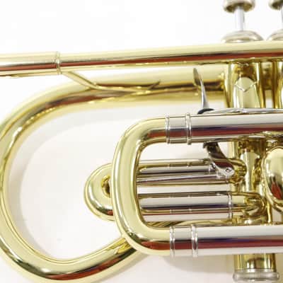 Bach Model 184ML Stradivarius Shepherd's Crook Cornet SN 768694 OPEN BOX image 19
