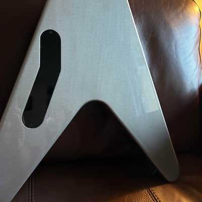 2021 Gibson Dave Mustaine Flying V Silver metallic image 3