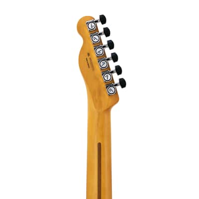 Fender Player Plus Nashville Telecaster Electric Guitar, PF FB, Aged Candy Apple Red, MX2227XXXX image 9