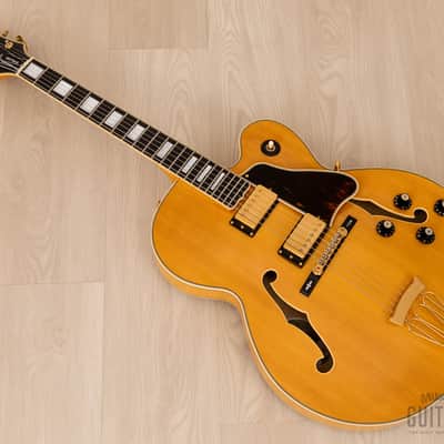 2003 Epiphone Elitist Byrdland Archtop, Near-Mint w/ Open Book Headstock, USA Pickups, Case & Tags, Japan Terada image 14