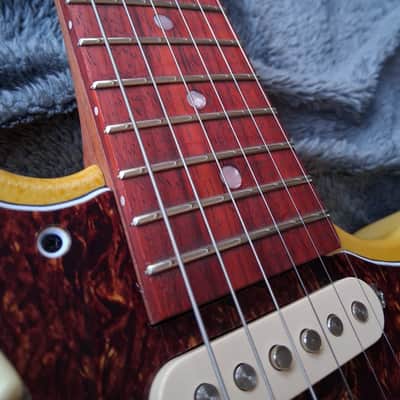 Neocas+er | Al Cobb Luthier handmade, classic-styled, vintage-inspired, headless, multiscale guitar image 7