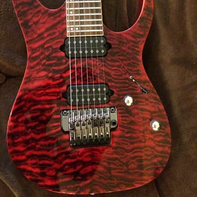 Ibanez RG927QM Premium Red 7 String image 2