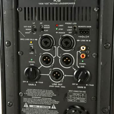 QSC K8 8" Two-Way 1000 Watt Powered Portable Loudspeaker CG013G1 image 7