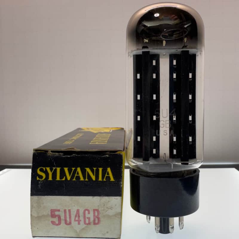 Sylvania 5U4GB Rectifier Tube 1950s USA - Tested image 1