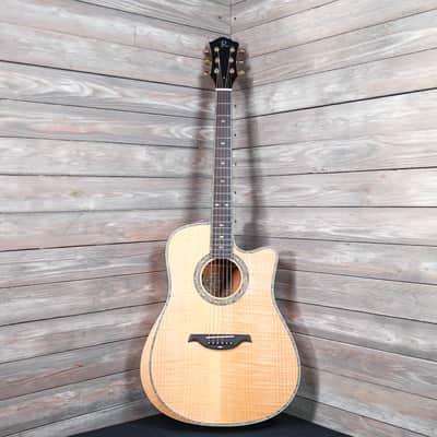 B.C. Rich Prophecy Series Acoustic Cutaway - Flame Maple Natural (00021 - C9) image 3