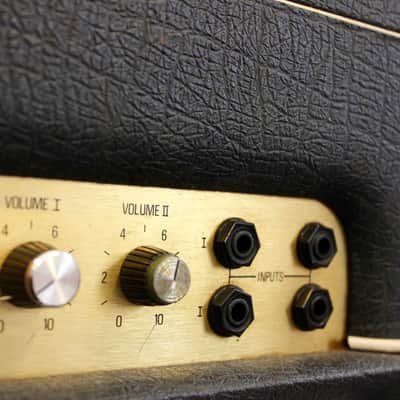 Marshall 2959 Super Lead  Reverb w/ Boost Built in 1979 VERY RARE ALL ORIG image 5