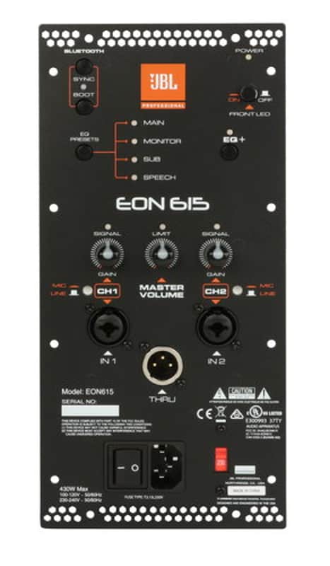 JBL 5043263 Amp Assembly For EON615 image 1