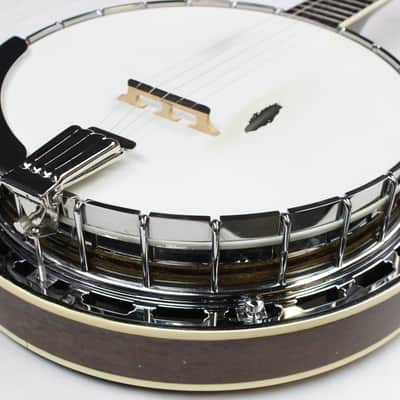 Vintage Brazos Custom Made 5-String Banjo Closed Back 24 Brackets Japan #ISI1490 image 4