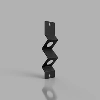 1 Module 2x D Cut-out for Fibre (Black) image 7