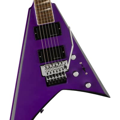 Jackson X Series Rhoads RRX24 Purple Metallic with Black Bevels - Electric Guitar image 3