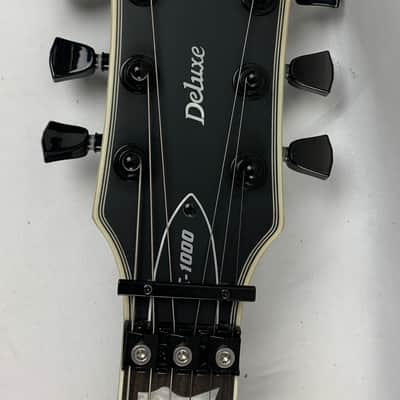 ESP LTD EC-1000FR Black Satin Electric Guitar B-Stock EC-1000 FR EC1000FR Floyd Rose image 13