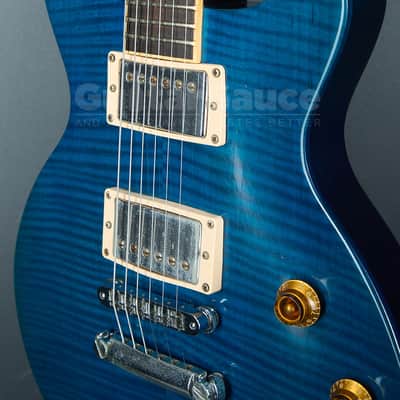 Gibson Les Paul Standard Double Cut 1998 - Blue Translucent / Trans Blue (COD 2079UG) image 8