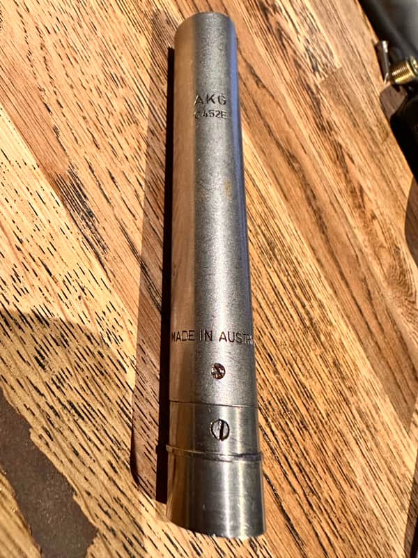 AKG C452E (AKG451) 1970 - SILVER (PREAMP ONLY) image 1