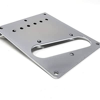 Brio Telecaster Left Handed 6 modern saddle Tele Bridge - Chrome image 5