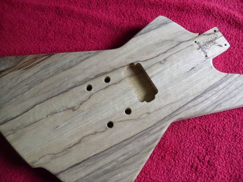 Warmoth Nomad Black Korina Body image 1