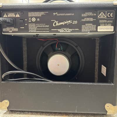 Fender Champion 20 2021-2022 - Black image 4