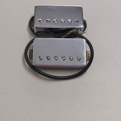 1990's Schaller Humbucker Pickup Set - Neck 7.59k Bridge 8.12k image 1