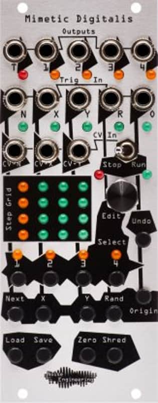 NOISE ENGINEERING MIMETIC DIGITALIS SILVER : BRAND NEW :  [DETROIT MODULAR] image 1
