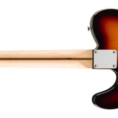 Fender Squier Affinity Series Thinline Telecaster Electric Guitar, 3-Colour Sunburst image 2