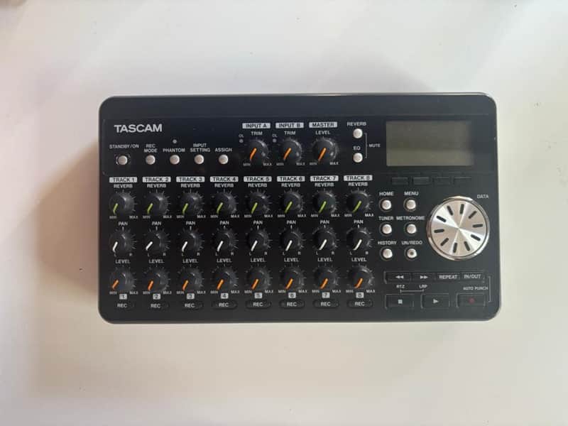 Tascam DP-008EX 8-Track Digital Portastudio with Adapter image 1