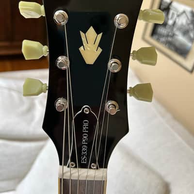 Epiphone ES-339 P90 Pro 2014 - 2019 - Pelham Blue image 11