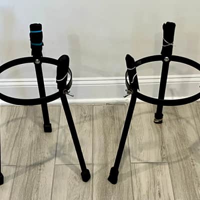 Meinl MarathMeinl Marathon Series Wood Conga Pair Natural w/ LP Bags & Stands – Thailand-Madeon Series image 10
