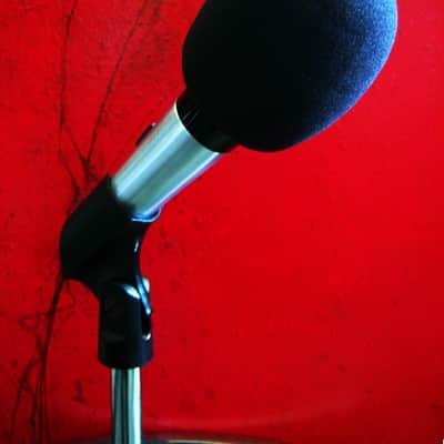Vintage 1980's Shure 565SD Switchable Cardioid Dynamic Microphone Low Z w accessories SM58 image 4